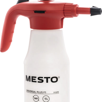 MESTO Drucksprüher 360 3132 PR, 1 l Füllinhalt, FPM-Dichtung, 0,31 kg – Behälter aus Kunststoff mit Füllskala