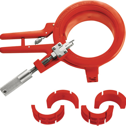 ROCUT 160 Set – Abstech-/Anfas-Systemwerkzeug für Kunststoffrohre – ROTHENBERGER