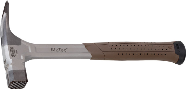 Picard Latthammer AluTec 450g mit Magnet, 2-Komponentenstiel, ähnl. DIN 7239 – 450 g, Gesamtgewicht: 730 g