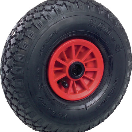 Luftrad 70100 Rad-Ø 260 mm Tragfähigkeit 200 kg Ersatzrad Block 2 PR Gleitlager