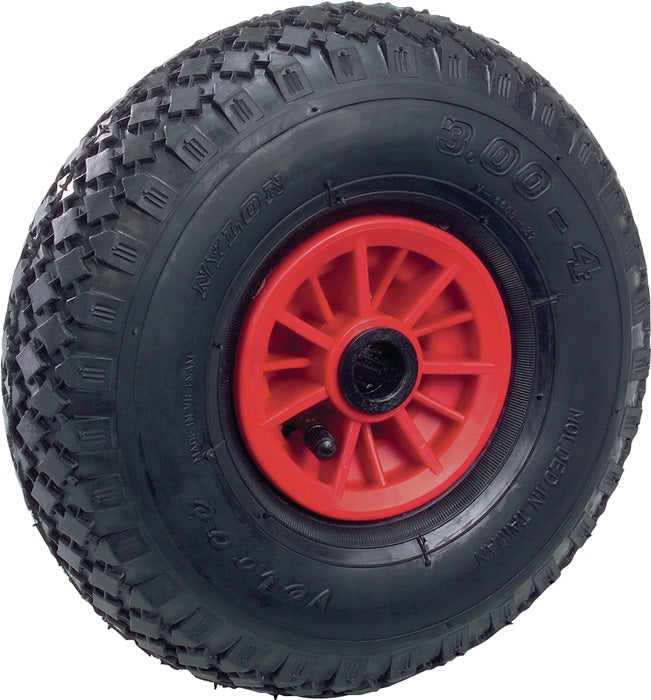Luftrad 70100 Rad-Ø 260 mm Tragfähigkeit 200 kg Ersatzrad Block 2 PR Gleitlager