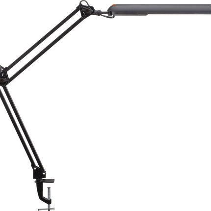 Maul LED-Schreibtischleuchte mit Tischklemme, schwarz, max. 380 mm Höhe