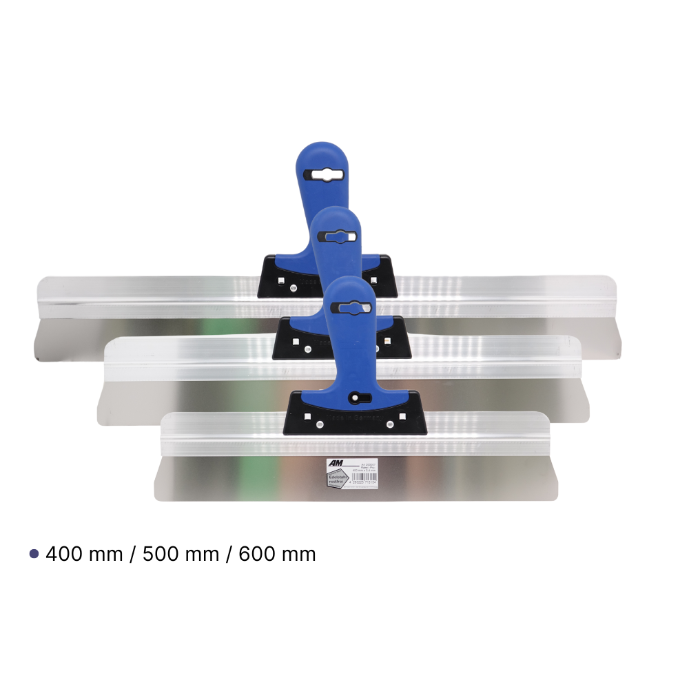 Profi Flächenspachtel Rakel Edelstahlklinge (0,4 mm)