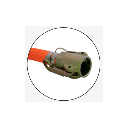 Mörtelschlauch ULTRALIGHT 25 mm mit Stahl MK25 Kupplung