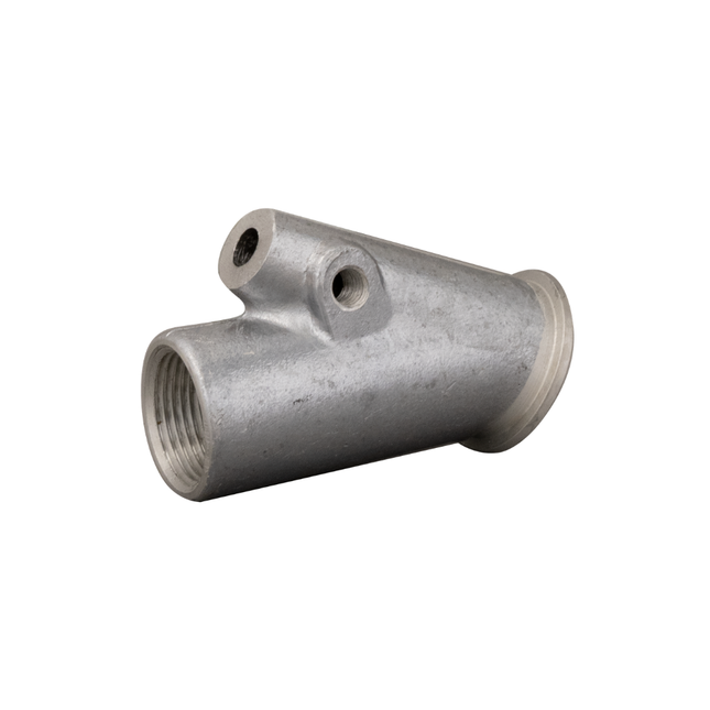 Spritzkopf 25 aus ALU – 1" IG (25 mm) – 30°/45° gekröpft oder gerade – für Schrauben mit M10 Gewinde