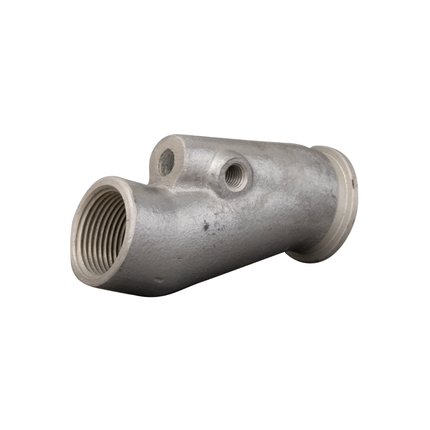 Spritzkopf 25 aus ALU – 1" IG (25 mm) – 30°/45° gekröpft oder gerade – für Schrauben mit M10 Gewinde