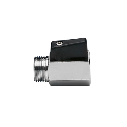 Kugelhahn 1/4" IG/AG – bis 90°C, PN10
