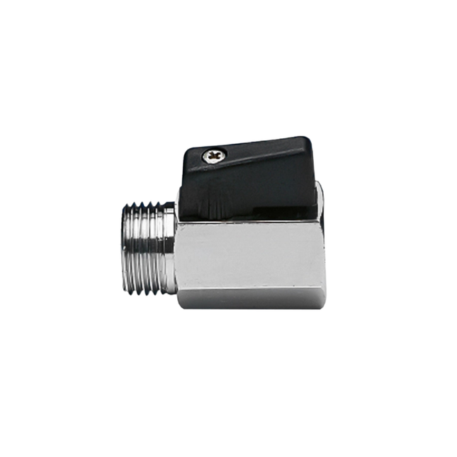 Kugelhahn 1/4" IG/AG – bis 90°C, PN10