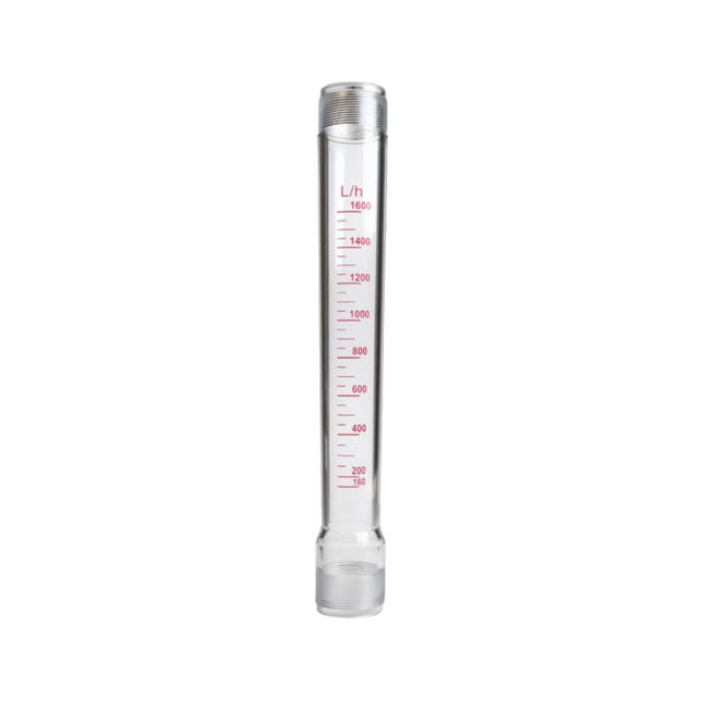 Wasserdurchflussmesser 160-1600 l/h nur Kunststoffrohr