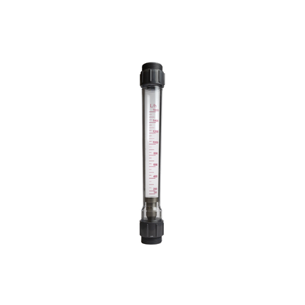 Wasserdurchflussmesser Typ 1600 Durchflussmenge 160-1600 l/h, komplett mit Verschraubungen 1 1/4“ AG