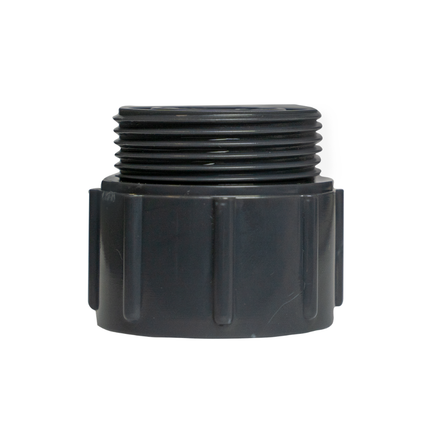 Verschraubung kurz 1 1/4" AG – passend für Wasserdurchflussmesser Typ 1600