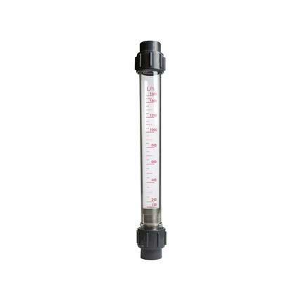 Wasserdurchflussmesser Typ 1000/1500 komplett mit Verschraubungen 1/2“ IG