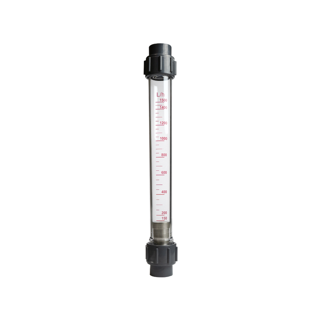 Wasserdurchflussmesser Typ 1000/1500 komplett mit Verschraubungen 1/2“ IG