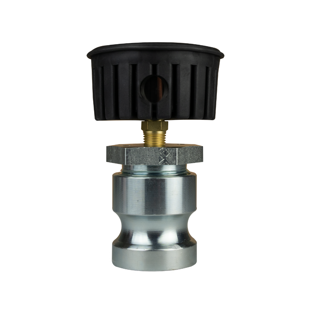 Manometer VARIO 0–100 bar ohne Schutzbügel, Anschluss hinten – passend für VT 35 und VT 50