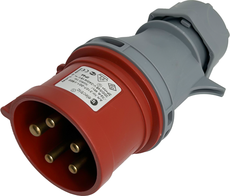 CEE Stecker Hochwertig 32A, 3P+N+E, Ip44