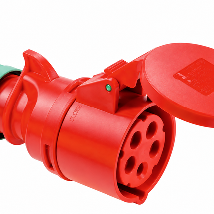 CEE-Kupplung 16A/32A/63A 400 V 6h IP44