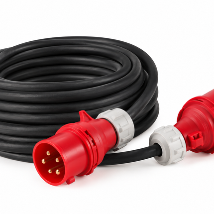 Drehstrom-Verlängerung H07RN-F 5G2,5 – CEE 32A / 400V