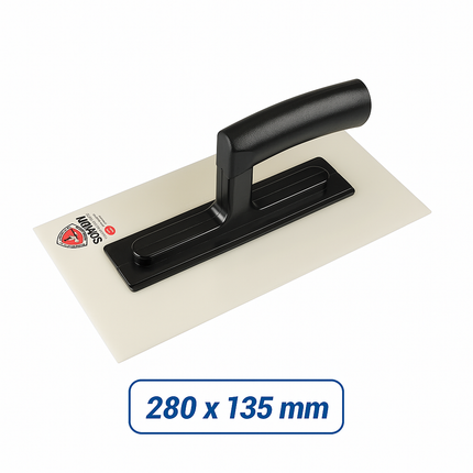 Kunststoff-Glättekelle | Blattstärke 3 mm 280 x 135 mm