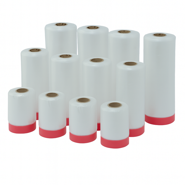 10 X GOLDBÄNDER „RED“ + MASKING ABDECKFOLIE