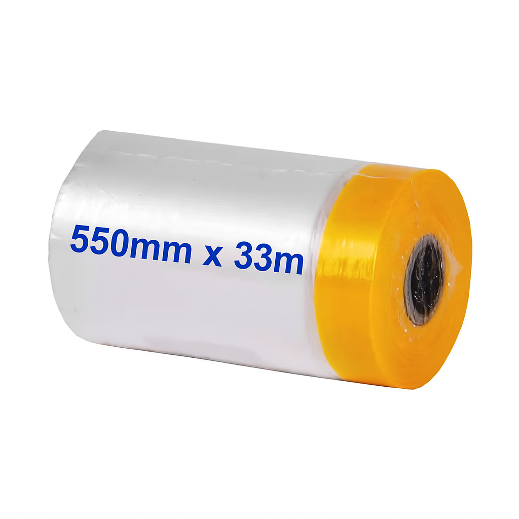 Goldband Masker Malerband mit Abdeckfolie