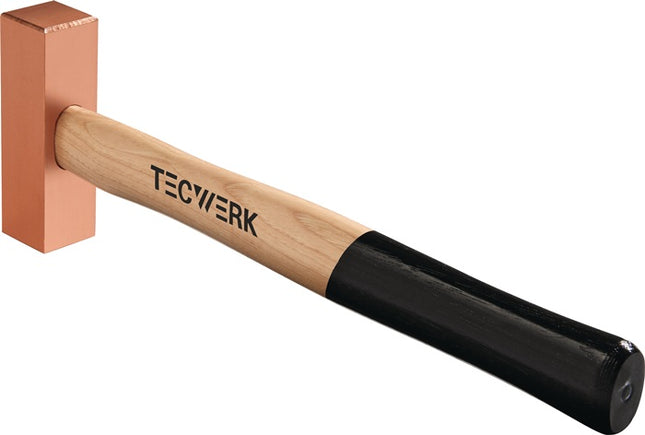 Kupferhammer  Kopfgewicht 500 g Hickory   TECWERK
