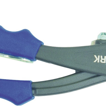TECWERK Handblindnietsetzgerät Länge 255 mm Arbeitsbereich 2,4 - 5 mm mit Öffnungsfeder
