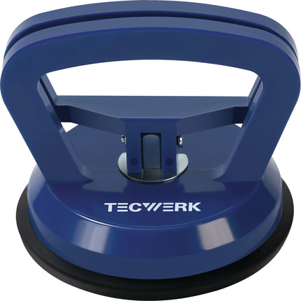 TECWERK Saugheber 45 kg Tragkraft, Kopf-Ø 118 mm, 1 Kopf, ABS Kunststoff