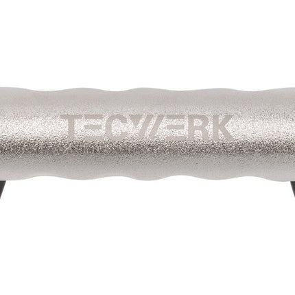 TECWERK Saugheber 80 kg Tragkraft, 2 Saugköpfe Ø 118 mm, Aluminium