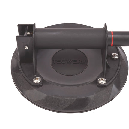 TECWERK Pumpensaugheber 120 kg, Kopf-Ø 200 mm, 1 Kopf, Kunststoff