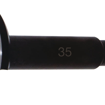 TECWERK Forstnerbohrer-Satz 5-teilig Ø 15, 20, 25, 30, 35 mm – Zentrierspitze für präzises Anbohren