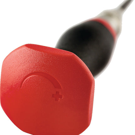 Automatikkörner, 130 mm, Schaft-Ø 17 mm, 180–250 N, mit Handschutz – RENNSTEIG