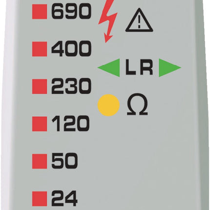 Benning DUSPOL expert Spannungs-/Durchgangsprüfer 12-1000 V AC/DC, CAT IV 600 V, CAT III 1000 V, Art. 050262