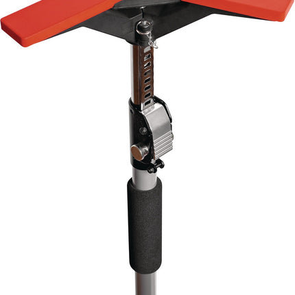 BESSEY Deckenstativ STE-DS für Rohr-Ø 25 und 28 mm – Vergrößerung der Abstützfläche, Schnelle, werkzeuglose Montage