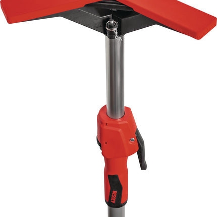 BESSEY Deckenstativ STE-DS für Rohr-Ø 25 und 28 mm – Vergrößerung der Abstützfläche, Schnelle, werkzeuglose Montage