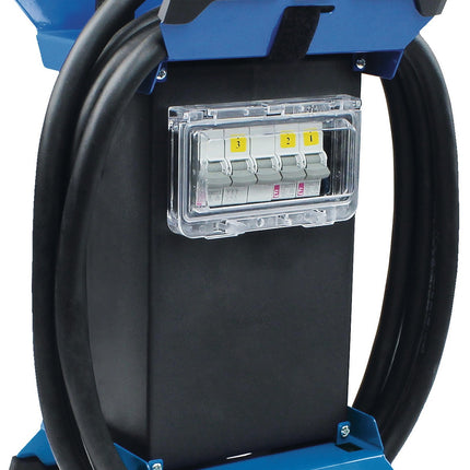 CEE-Standstromverteiler STECKY 12 mit CEE-Stecker 400V, 32A, 5-polig von AS-SCHWABE