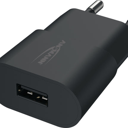 ANSMANN Home Charger HC105 USB-Ladegerät, 5 W, 1 USB-Port, schwarz