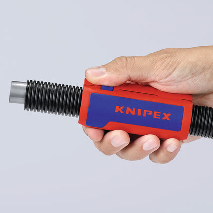 TwistCut Abmantelungswerkzeug 100 mm – Wellrohrschneider 90 22 01 SB – KNIPEX