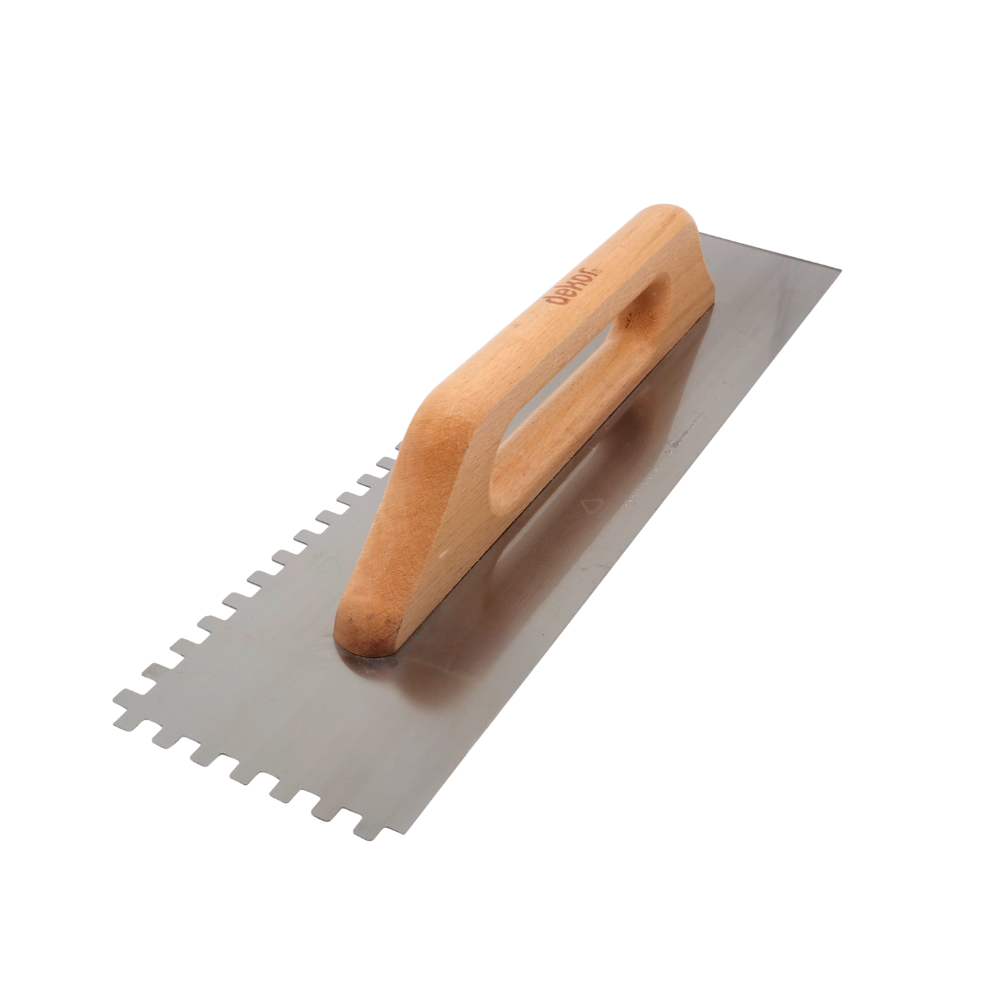 Glättekelle gezahnt 500 mm – Zahnung 8X8, DK-130