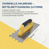 Zahnkelle halbrund mit Softgriff Mittelbett Zahnkelle, DK-482