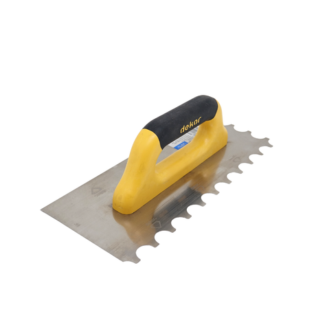 Rostfrei Zahnkelle halbrund mit Softgriff, DK-483