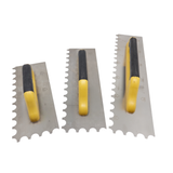 Rostfrei Zahnkelle halbrund mit Softgriff, DK-485, DK-483, DK-487