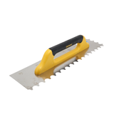 Rostfrei Zahnkelle halbrund mit Softgriff, DK-487