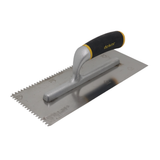 Glättekelle Gezahnt Dreieckzahn Aluminiumgriff Rostfreier Stahl DK-521