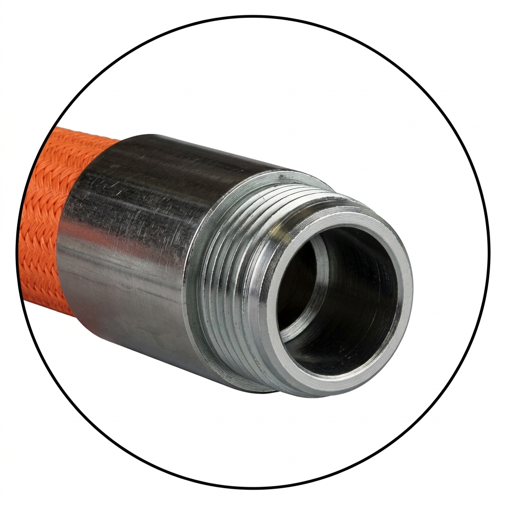 Mörtelschlauch ULTRALIGHT 42 mm mit Tülle 2" AG einseitig