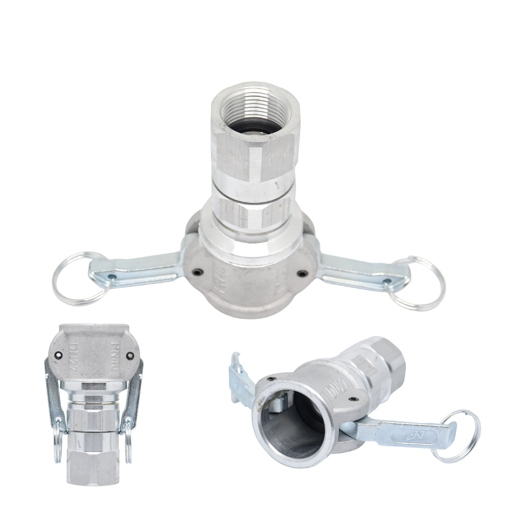 Kupplung 25 M-Teil mit IG 1 Zoll drehbar