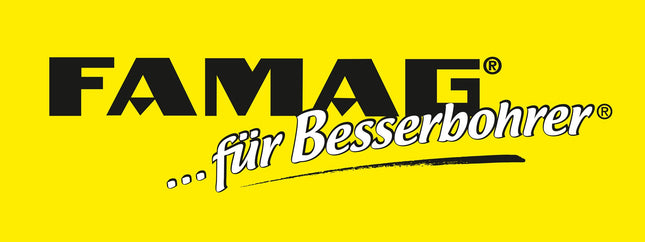 FAMAG Forstnerbohrer-Satz Bormax 1622, 5-teilig, Ø 15–35 mm – Zentrierspitze für präzises Anbohren