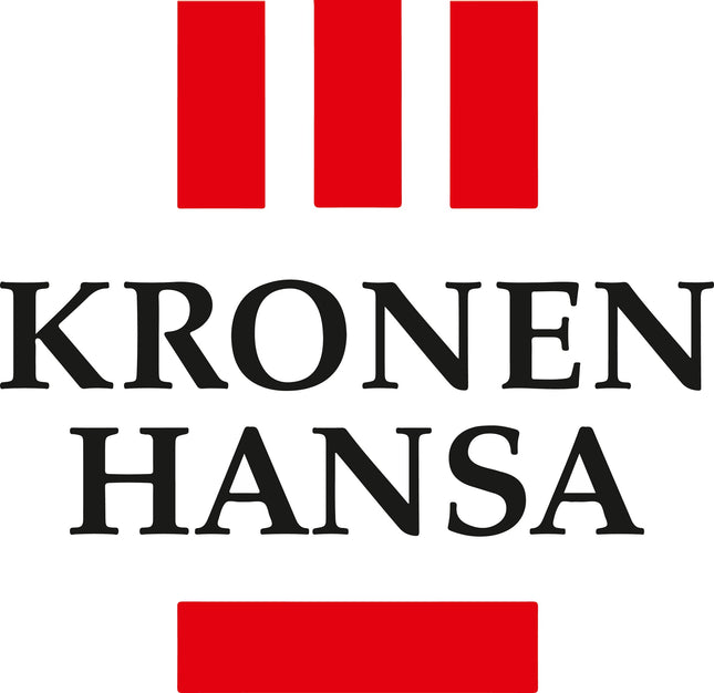 KRONEN-HANSA Reibebrett Kunststoff fein mit Schwammgummiauflage 280x140x20 mm
