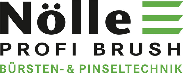 Nölle – Flächenstreicher 40 x 140 mm, helle Mischborste, Kunststoffrücken mit Eimerhaken