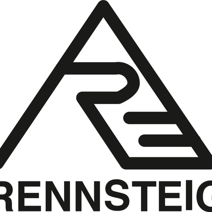 Feinmechanikerschaber – RENNSTEIG, Klingenlänge 85 mm, Dreikant 7 mm, Holzheft