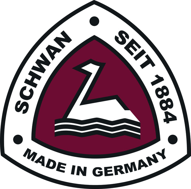 SCHWAN Zungenkelle 270 mm mit Holzheft, Edelstahl, rostfrei – Blatt aus rostfreiem, Gerader Hals, Länge 270 mm